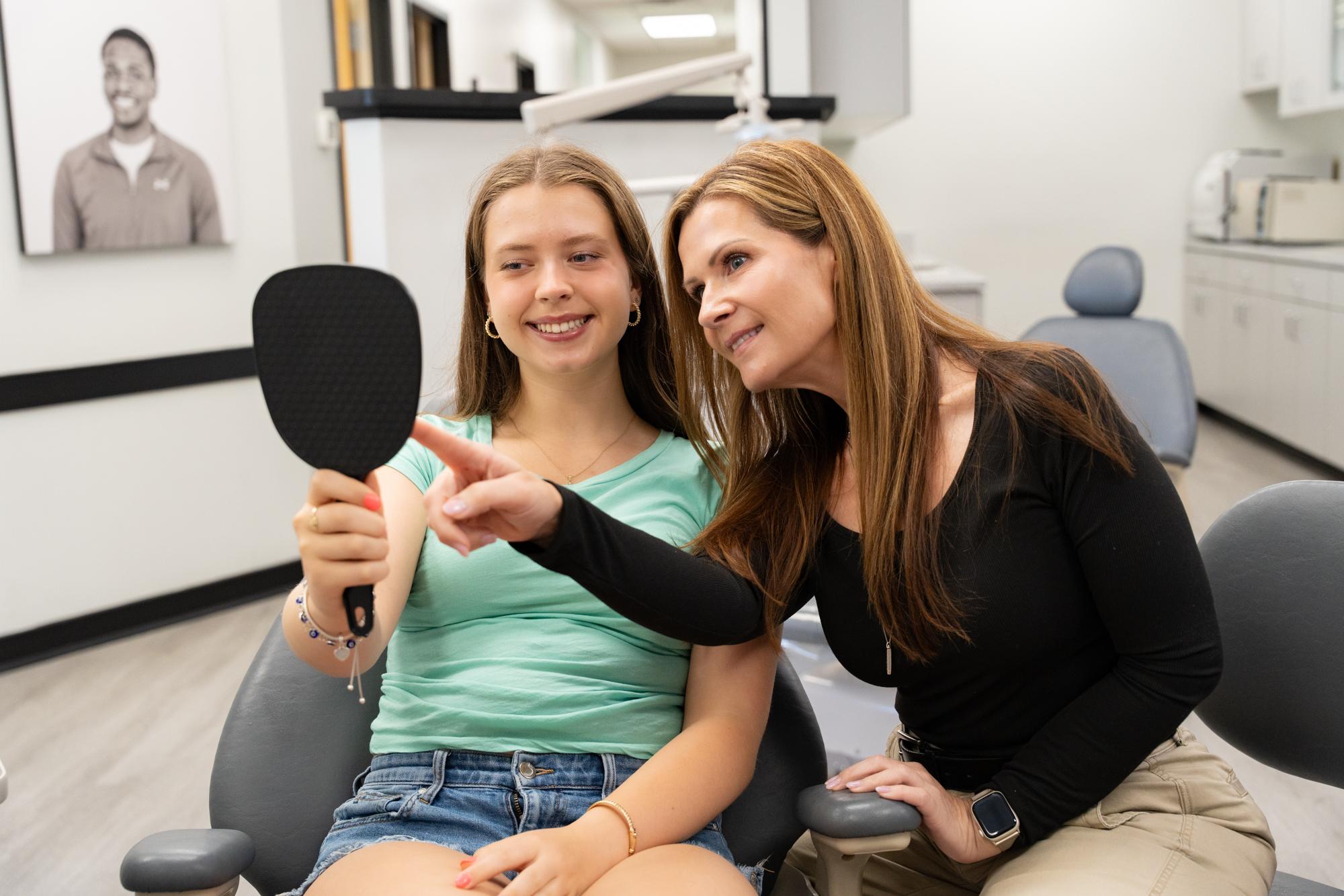 Smiling patient at Delaware Orthodontics